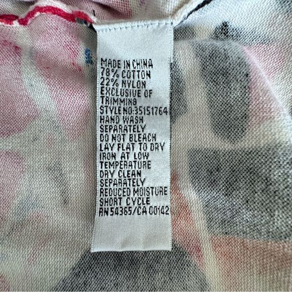 Peter Nygard Colorful Tank Top and Sweater Short Sleeve SZ S - Picture 10 of 11